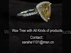 Εναίρετο Νοέμβριος Γενέθλια πέτρα Δαχτυλίδι αρραβώνων 4.84 γραμμάρια Κίτρινο Σιτρίνιο