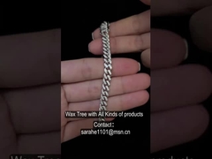 7.05 γραμμάρια Χιπ Χοπ Μπλινγκ βραχιόλια γράμματα διαμάντι ζευγάρι