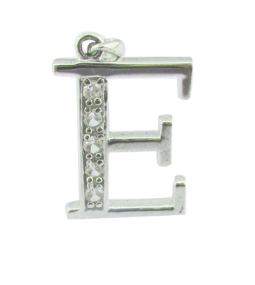 E Alphabet 18K χρυσό διαμαντένια βραχιόλια με εξαιρετική χειροτεχνία καλοκαιρινές διακοπές 925 Πιάστε το φως Ασημένια κοσμήματα
