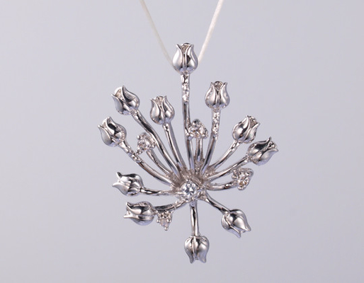 Φασιανός σχεδιασμός 925 Sterling Silver Pendant Chain για καλοκαιρινές διακοπές γοητείες για κοσμήματα ασημένιο κολιέ cz
