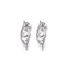 Δελφίνι 925 ασημένια σκουλαρίκια 2.52g 3mm του CZ κυβικά σκουλαρίκια στηριγμάτων Zirconia