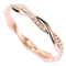 Αναμειγμένη χλόη 18 Karat Gold Diamond Ring 0.2ct 2gram ουρών για το γάμο
